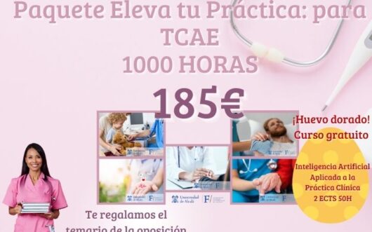 Paquete "Eleva tu práctica: para TCAE"