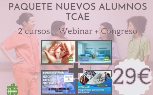 Paquete Nuevos Alumnos TCAE