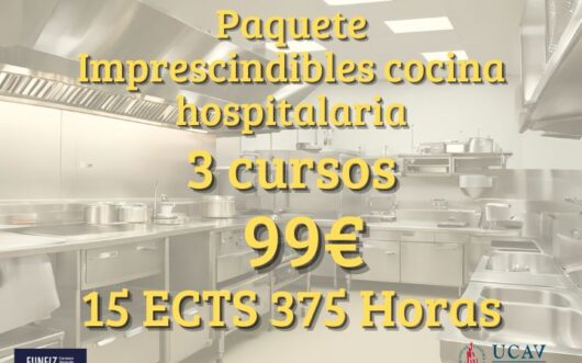 Paquete “Imprescindibles cocina hospitalaria"