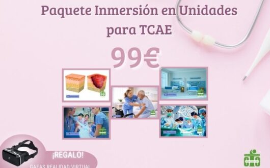 Paquete Inmersión en unidades para TCAE