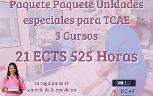 Paquete Unidades especiales para TCAE