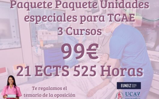Paquete Unidades especiales para TCAE