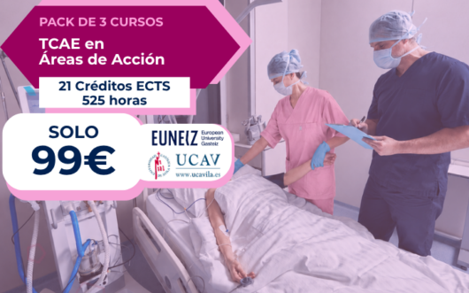 Pack TCAE en Áreas de Acción