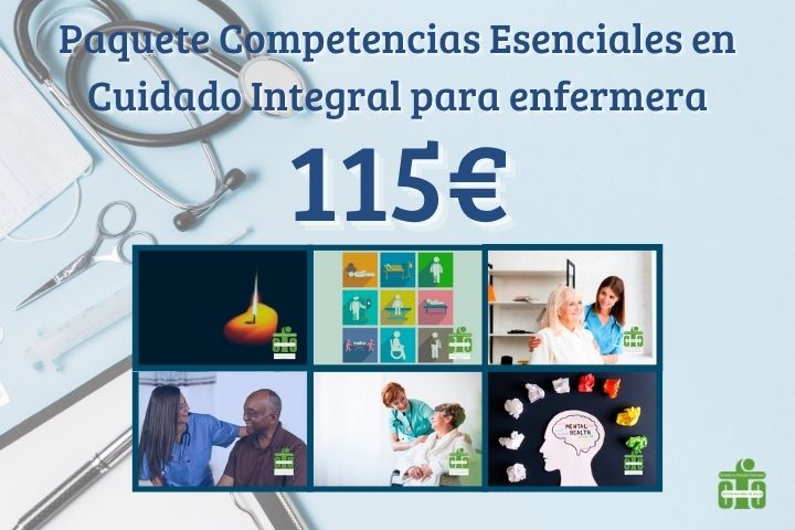 Paquete Competencias Esenciales en Cuidado Integral para enfermera