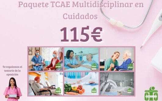 Paquete TCAE Multidisciplinar en Cuidados