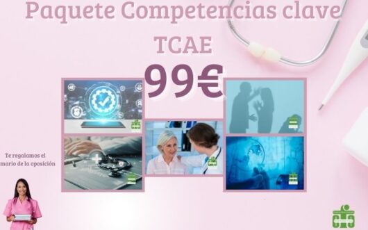 Paquete Competencias clave TCAE