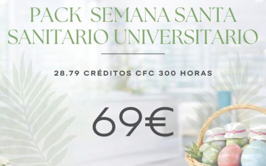 Pack semana santa Sanitario Universitario
