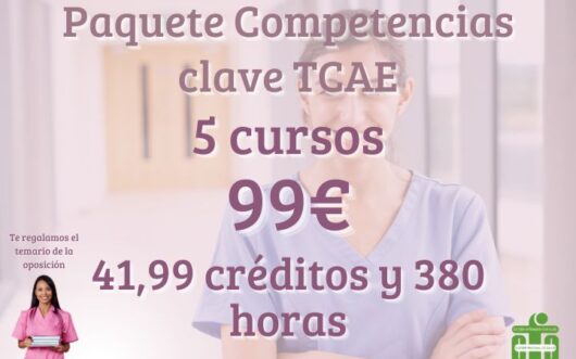 Paquete Competencias clave TCAE