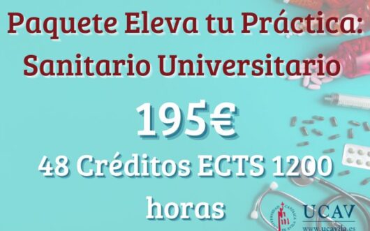 Paquete "Eleva tu práctica: Sanitario Universitario"
