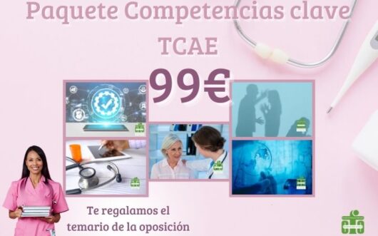 Paquete Competencias clave TCAE