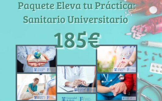Paquete "Eleva tu práctica: Sanitario Universitario"