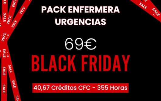 Pack Black Friday enfermera urgencias