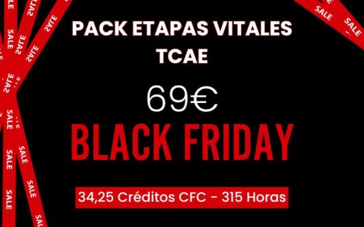 Pack Black Friday TCAE en Etapas vitales