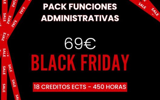 Pack Black Friday funciones Administrativas