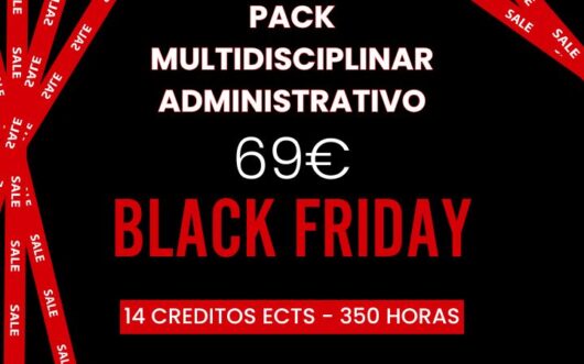 Pack Black Friday multidisciplinar Administrativo
