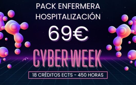 Pack Cyber Week enfermera hospitalización