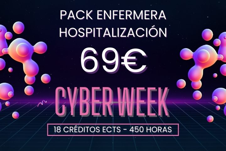Pack Cyber Week enfermera hospitalización