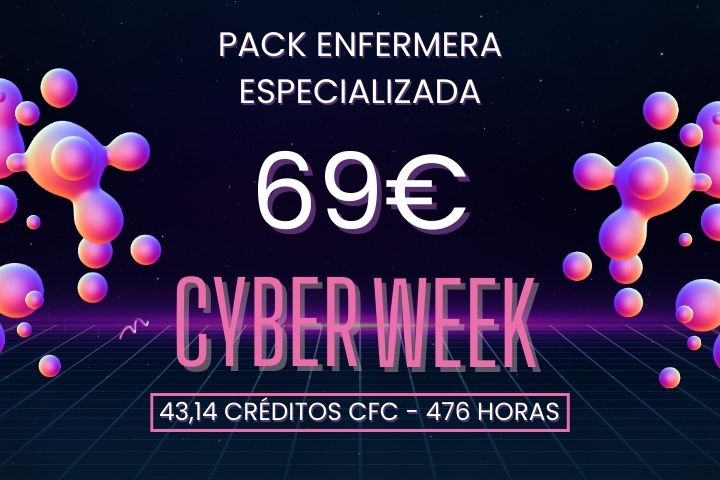 Pack Cyber Week enfermera especializada