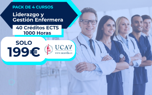 Pack Liderazgo y gestión enfermera
