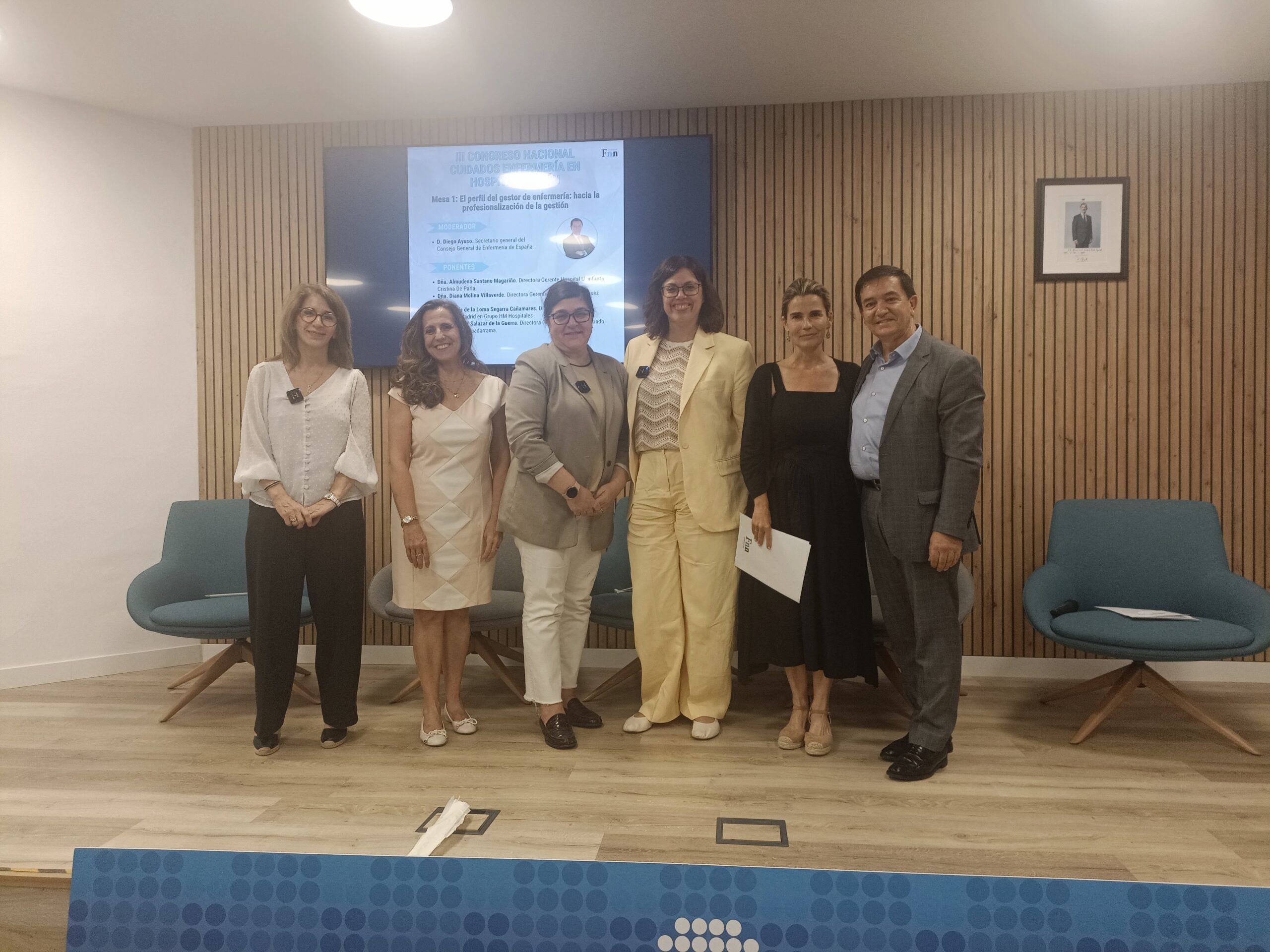 Profesionales participantes en el Congreso Nacional de Cuidados de Enfermería en Hospitalización
