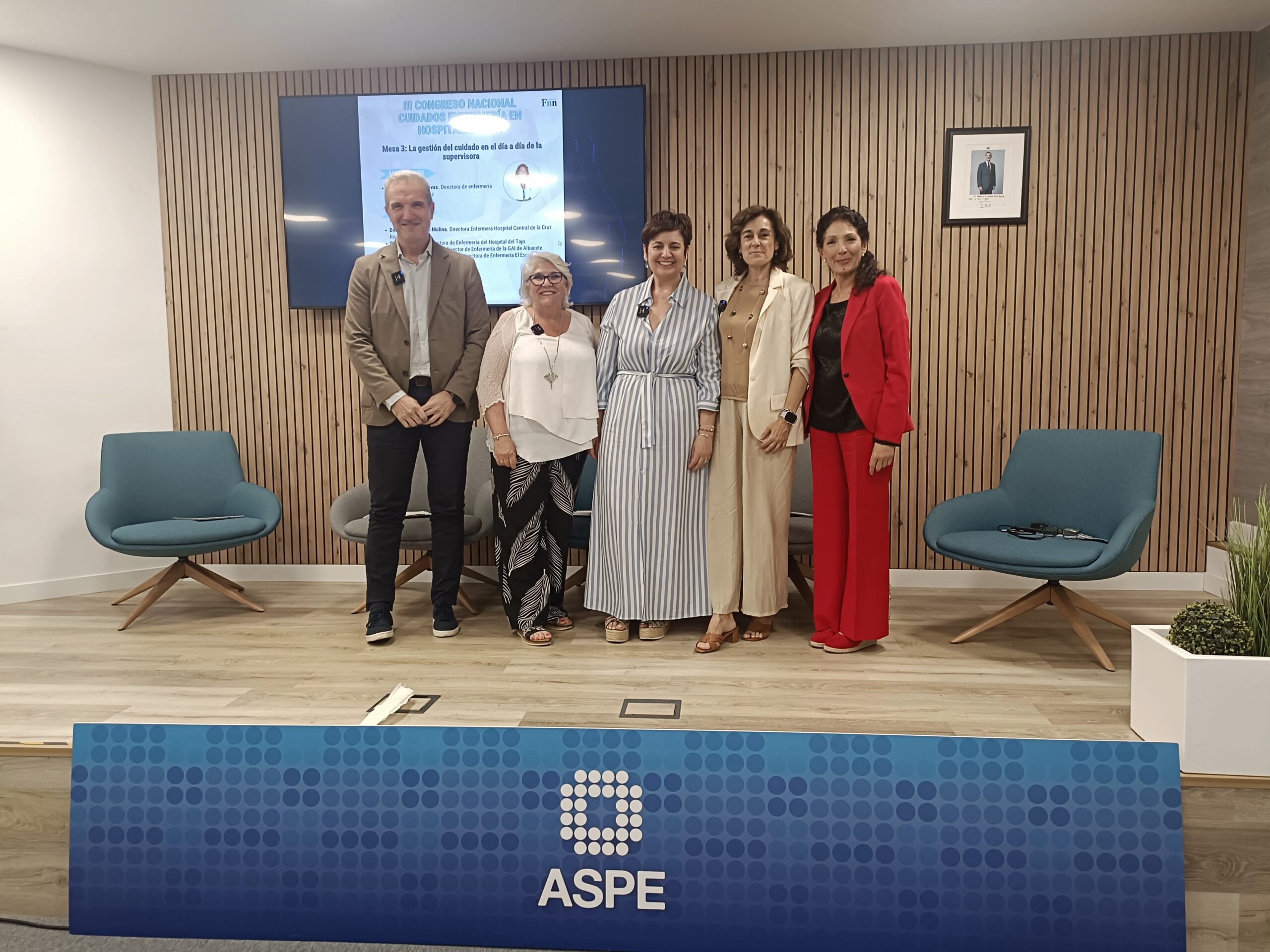Ponentes del III Congreso Nacional de Cuidados de Enfermería en Hospitalización